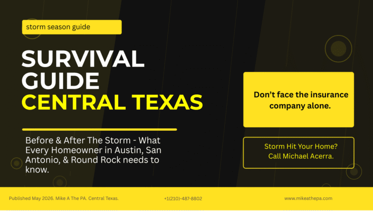 The Central Texas Spring Storm Survival Guide: What Every Homeowner in Austin, San Antonio & Round Rock Needs to Know in 2026