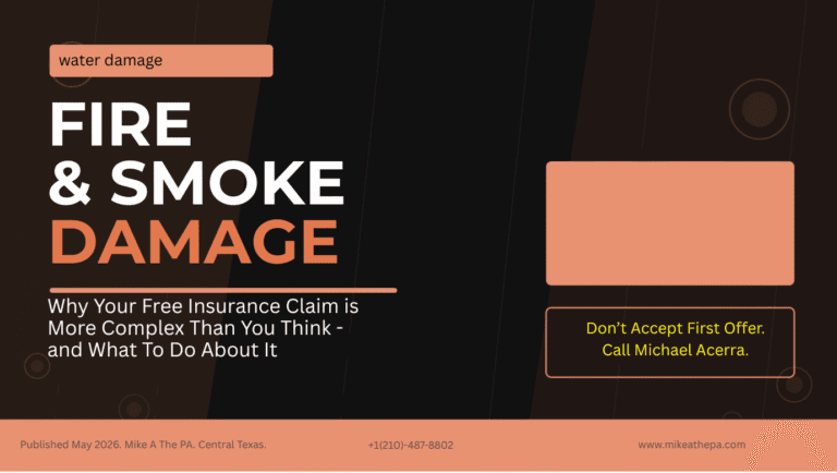 Fire Damage in Central Texas: Why Your Insurance Claim Is More Complex Than You Think — and What to Do About It